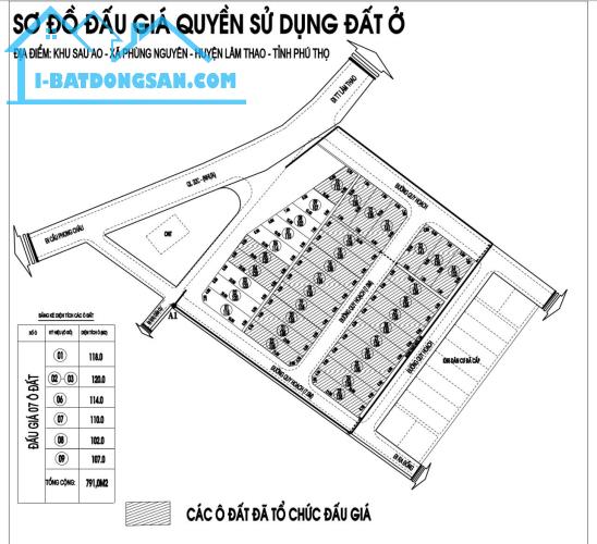 chính chủ cần bán lô đất đẹp tại mặt đường 32c lâm thao, phú thọ - 2