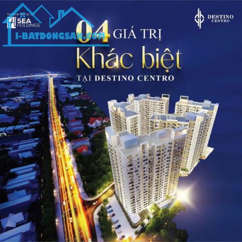 Căn hộ Desstino Centro, mặt tiền Quốc Lộ 1A, thanh toán chỉ 25 triệu/tháng