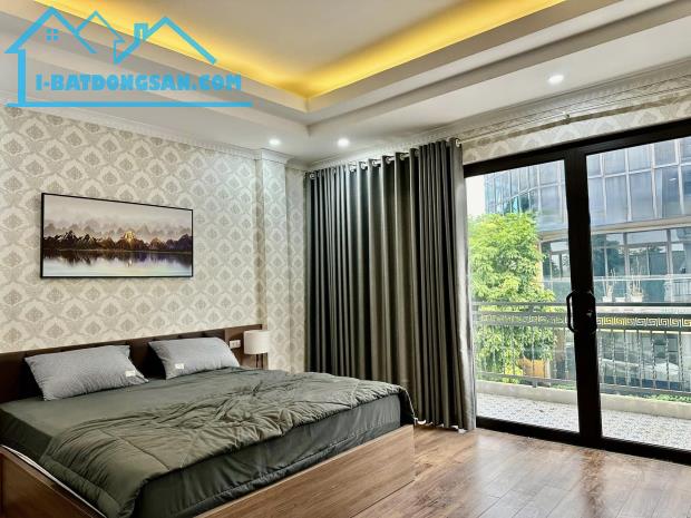 **Hoa hậu! Nhà Phúc Lợi - Vìa hè ô tô tránh kinh doanh - 99m2*5T*6m, 4 ngủ, thang máy - 2