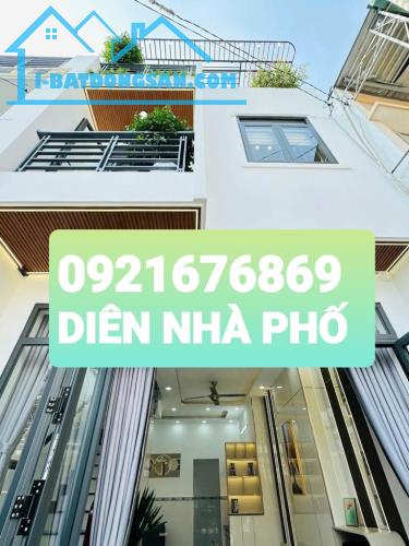 NHÀ MỚI Ở NGAY 3 TẦNG ĐƯỜNG THỐNG NHẤT. P16 . GV.DT 44M ..4.6 X 10 .GIÁ 4.65 TỶ - 5