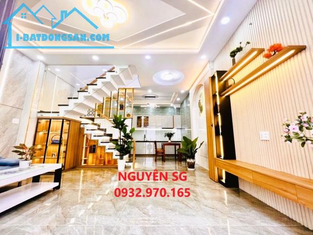 4x TỶ, SIÊU PHẨM 2 TẦNG FULL NỘI THẤT, DT 50M2 (5 x 10), GẦN MẶT TIỀN, LÊ ĐỨC THỌ, GÒ VẤP.