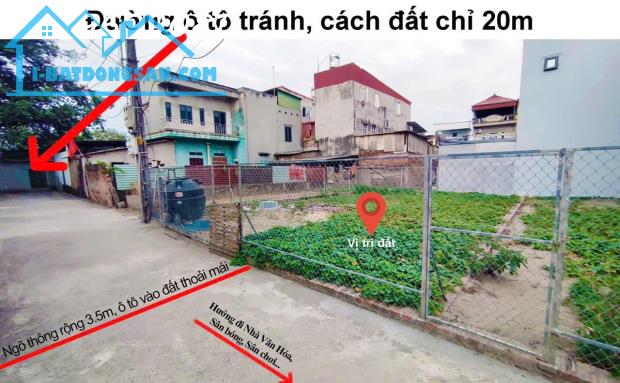 Bán 54,5m2 đất Lương Quy - Xuân Nộn - Đông Anh 54.5m2- chính chủ giá hơn 2 tỷ