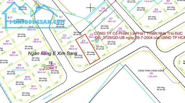 Bán Đất Khu Thủ Đức Houes Đường Trần Não,Bình An,Q2 DT:168m2(8mx21m)-Giá 190 triêu/m2 - 4