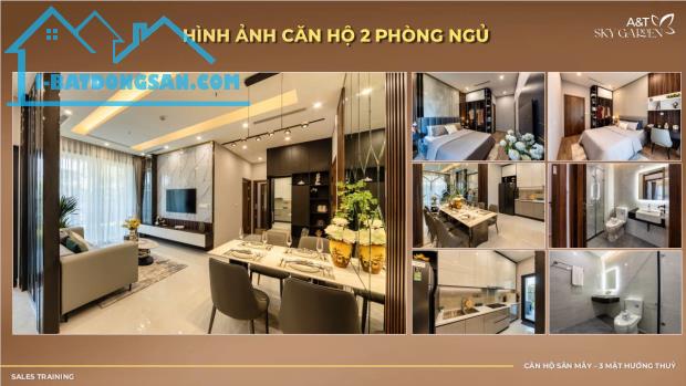 Chỉ 32tr/m2 tại căn hộ view sông Sài Gòn A&T Sky Garden, 2p vào Sài Gòn - 3