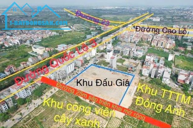 BÁN ĐẤT ĐẤU GIÁ X7 UY NỖ ĐÔNG ANH