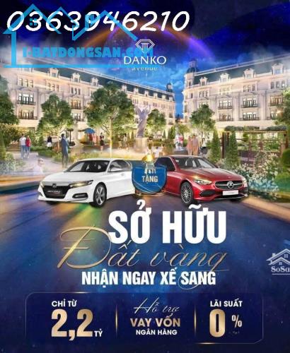 Bán Đất Nền Dự Án Tại Danko Avenue, 20 Triệu / M2, 96 M2, Sông Công, Thái Nguyên - 2