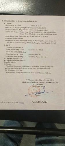 BÁN NHÀ PHÚ GIA, TÂY HỒ, NGÕ RỘNG, THOÁNG, Ô TÔ CÁCH NHÀ 10M. GIÁ 6.4 TỶ. - 2