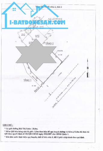 Bán nhà mặt tiền 124-124A Bùi Thị Xuân, Phường Phạm Ngũ Lão, Quận 1 DT 12.5 x 11m CN 107m2 - 4