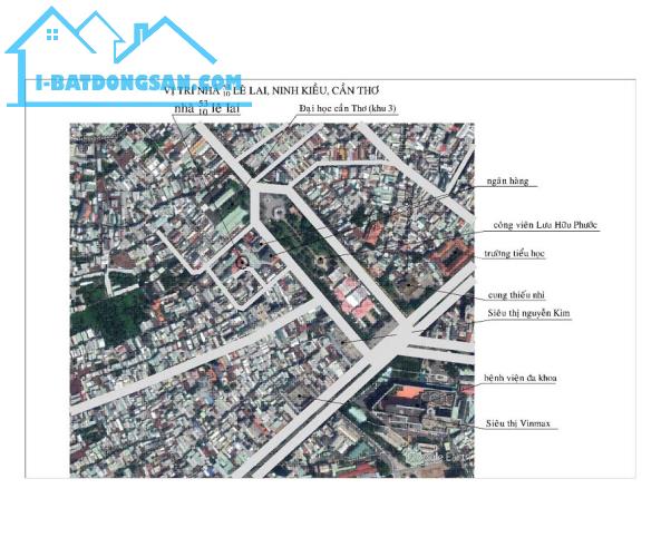 Nhà Biệt Thự Phố. Cạnh Công Viên Lưu Hữu Phước (100M) Vị Trí Đẹp Trung Tâm Quận Ninh Kiều - 1