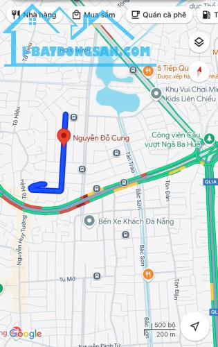 Bán đất 2MT Nguyễn Đỗ Cung, phường Hòa Minh - DT: 116m2, Giá 3.79 tỷ tl - Trước Bến Xe