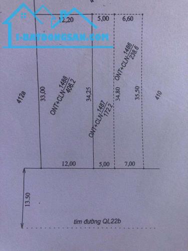 Sở Hữu Ngay Lô Đất Mặt Tiền QL22B,  Xã Bình Minh , TP Tây Ninh Giá Chỉ 4xx - 1