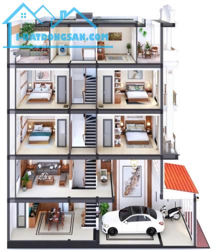 Giảm 1 tỷ Nhà 5 tầng sát Vạn Phúc City TD, 57m2, 4x14m chỉ 8.x tỷ - 1