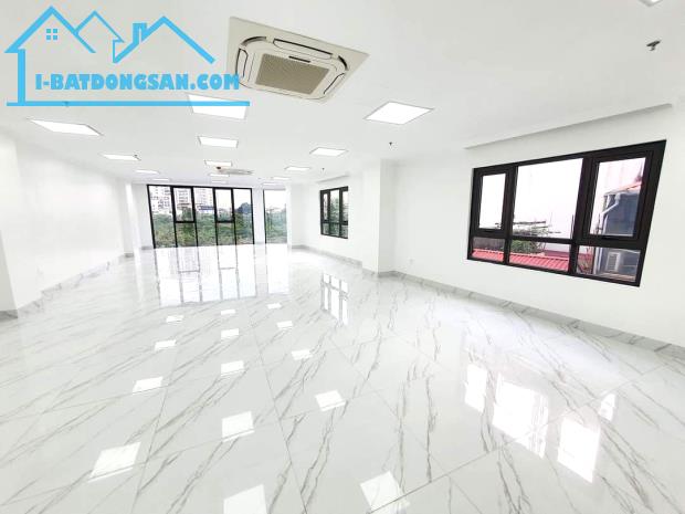 Bán tòa Bulding phố Hoàng Quốc Việt, 121m2, 8 tầng, mặt tiền 6.5m, Lô Góc, Kinh Doanh Đỉnh - 2