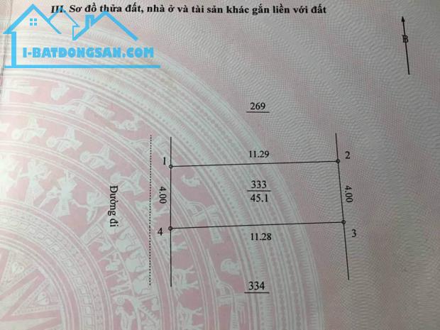 Khu 3.74ha Di Trạch, e cần bán Lô tách ra 45.1m2, mt đẹp 4m, giá đầu tư. Lh để được tư vấn