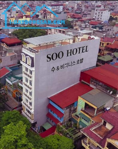 Bán tòa khách sạn 3 sao mặt hồ Trung Kính- Trần Duy Hưng. GIÁ 58 tỷ