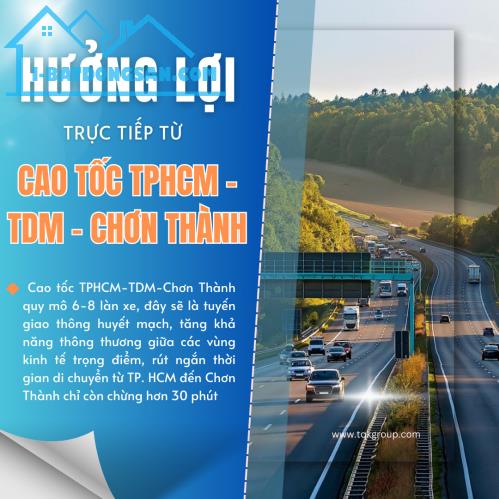 CHƠN THÀNH TOWN KHU DÂN CƯ THỊ XÃ CHƠN THÀNH (200M2/NỀN THỔ CƯ) SỔ HỒNG SẴN.GIÁ 350TR - 2