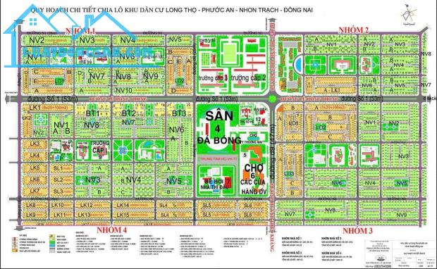 Saigonland - Chuyên mua bán đất nền dự án Hud - XDHN - Ecosun - Thành Hưng Nhơn Trạch - 1