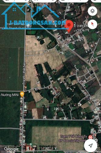 Bán lô đất đường Trà Võ - Đất Sét, Thạnh Đức, Gò Dầu, Tây Ninh 600 triệu