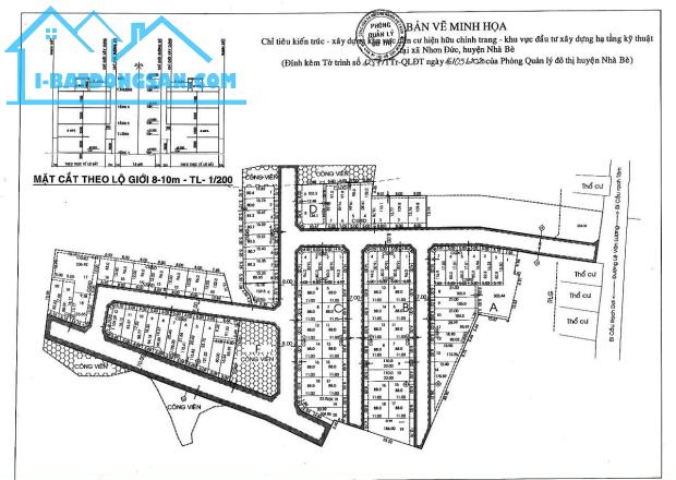 Bán Đất KDC Rạch Tôm Nhơn Đức Nhà Bè đường 10m SỔ riêng 5 x 16 giá 3,35 tỷ