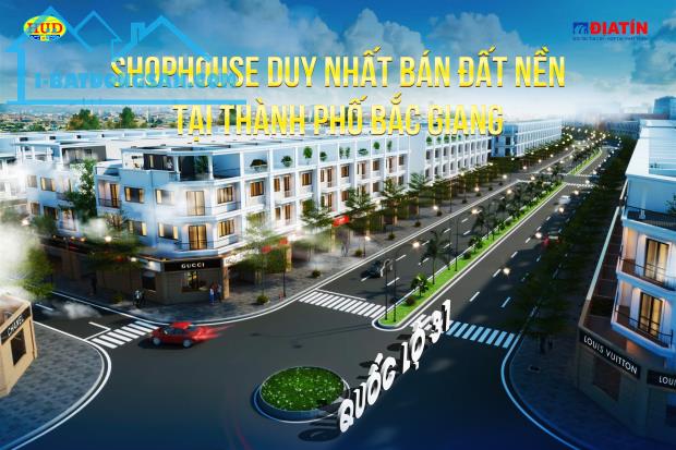 Hiếm có!! Mở bán đất nền Shophouse mặt đường Quốc lộ 31 –Đối diện trường Cao Đẳng Việt Hàn - 1