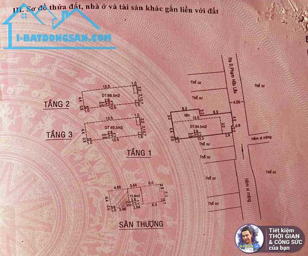 BÁN NHÀ HẺM XE HƠI PHẠM HỮU LẦU. 116M2. NHÀ 4 TẦNG XÂY CHẮC CHẮN. KHU DÂN TRÍ VÀ CAO RÁO - 6