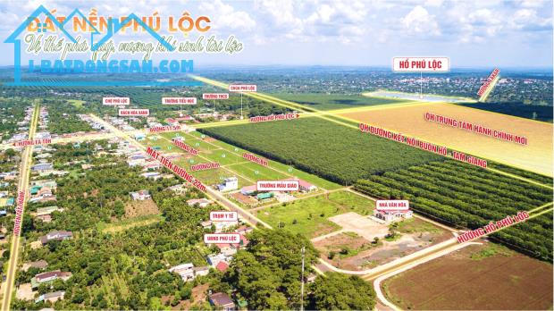 Siêu phẩm KDC Phú Lộc - Đã có sổ đỏ từng nền - Gía chỉ 668 triệu/lô LH ngay 0905.272.789 - 1