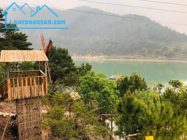 1500m2 đất view nhìn hồ Đồng Đò, Sóc Sơn, lưng dựa núi siêu đẹp làm kinh doanh nghỉ dưỡng. - 1