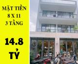 ✔️ Mặt Tiền 8x11 Cư Xá Chu Văn An Bình Thạnh - 3 tầng - 14.8 tỷ