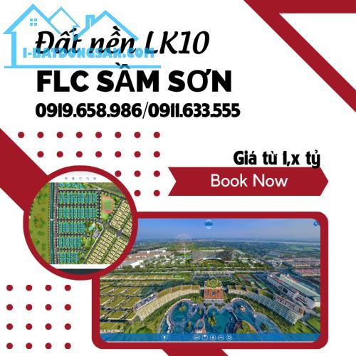 Bán đất lk10 trục đường thông, FLC Sầm Sơn Thanh Hóa, cam kết giá rẻ nhất thị trường