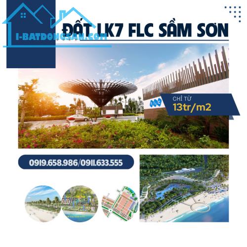 Đất nền lk7 mặt đường Thanh Niên FLC Sầm Sơn - Nơi kết nối tiềm năng đầu tư và nghỉ dưỡng.