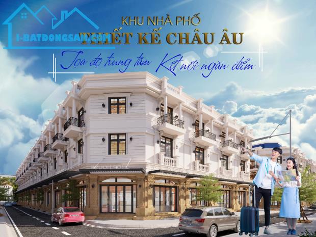 Bán nhà phố Châu Âu mặt tiền QL1A,Thân Cửu Nghĩa,Châu Thành - 3