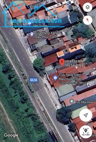 Chính chủ bán lô đất thổ cư 80m2 mặt quốc lộ 1A tại trung tâm Huyện Phú Xuyên (gần chợ Lịm - 3