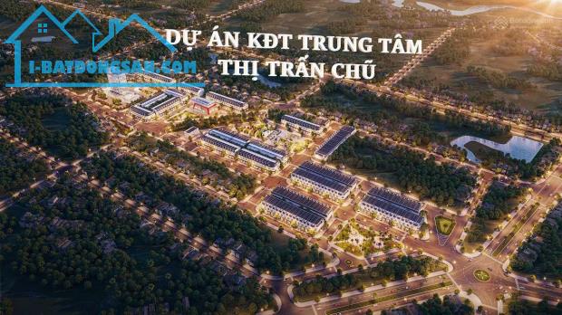 Bán đất nền dự án KĐT Chũ, Lục Ngạn Bắc Giang. Chỉ 22tr/m - 2