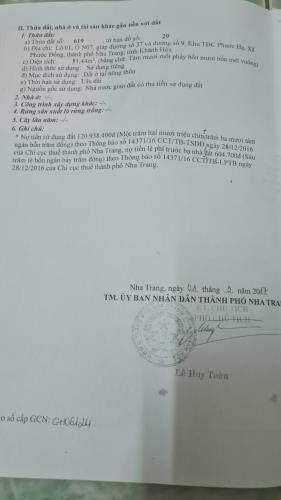 Bán đất Phước Đồng Nha Trang khu TĐC Phước Hạ lô góc 2 mặt tiền đường - 2