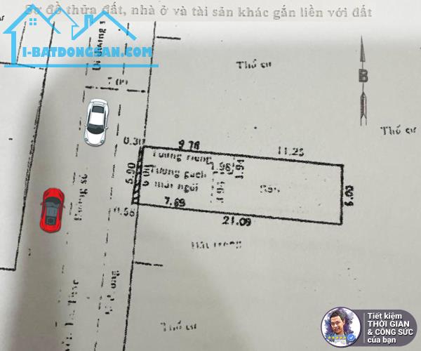 BÁN NHÀ MẶT TIỀN ĐƯỜNG SỐ PHƯỜNG TÂN QUY. 126M2. 6MX22M. NHÀ NÁT. TIỆN XÂY CHDV, VĂN PHÒNG