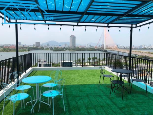 HẠ 2 TỶ TOÀ CĂN HỘ MẶT TIỀN MỸ AN 4 - 130M2 - 8 TẦNG - 20 PHÒNG - GẦN CẦU TRẦN THỊ LÝ-20 T - 4