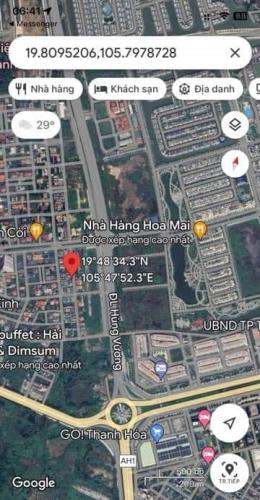 Cần bán 2 lô liền kề khu 2 KĐT Bình Minh, Phường Đông Hương, Thành phố Thanh Hóa 64m2/lô - 4