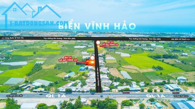 cần bán gấp cặp đất Biển Bình Thuận, giá chỉ 1,1 tỷ/lô, đường 29m sát biển - 1