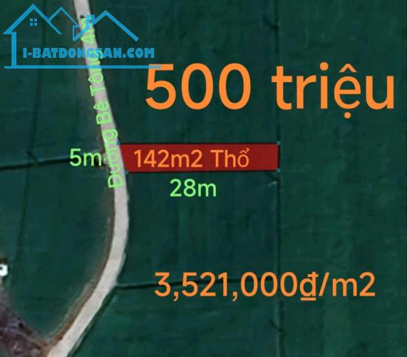 Bán lô đất thổ mặt tiền đường đan 4 m giá 500 triệu - 4