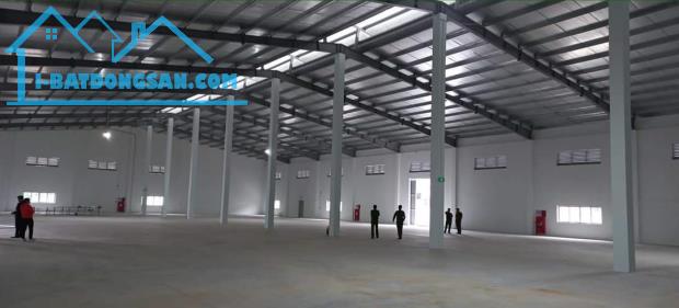 Cho thuê kho xưởng tại KCN Thanh Oai , Hà Nội. Diện tích 2600m, sẵn 100m văn phòng, khung - 2