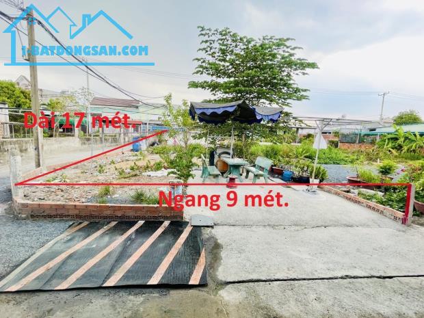 Bán đất SHR, đường Nguyễn Thị Ngâu,Thới Tam Thôn, Hóc Môn, diện tích 153m2 giá 2,55 tỷ