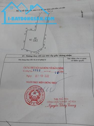 Bán đất tặng nhà 2 tầng ngõ Thổ Quan, Khâm Thiên gần ô tô, 114m2 giá 15.5 tỷ - 1
