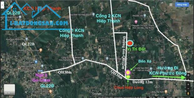 Bán đất gần KCN Hiệp Thạnh - Tây Ninh - 4