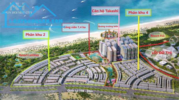 CHÍNH CHỦ LK 44-34, ĐẤT BIỂN KHU ĐÔ THỊ NHƠN HỘI NEW CITY PHÂN KHU 2