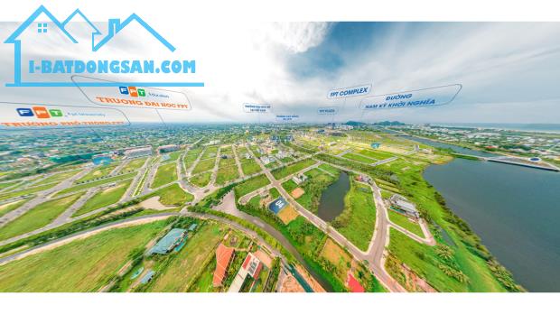Bán 618 m2 đất nền biệt thự ven sông Đà Nẵng, 30tr/m2, công chứng nhận sổ ngay - 1