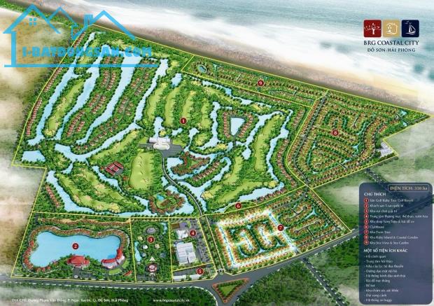 Chính chủ cần bán hoặc cho thuê Biệt thự Đơn lập Cao Cấp thuộc Dự Án BRG Coastal City -