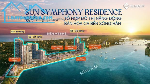 Ra mắt căn hộ Sun Symphony Residence Da Nang - Chỉ 800 triệu sở hữu ngay căn STUDIO view s - 3