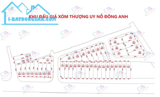 Bán đất đấu giá Xóm Thượng Uy Nỗ Đông Anh mặt đường kinh doanh - 5