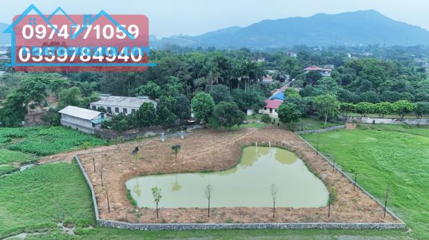 BÁN GÁP LÔ ĐẤT DT 3000m2 (100m2 ONT) VIEW CÁNH ĐỒNG CỰC ĐẸP SẴN NHÀ VƯỜN - 1