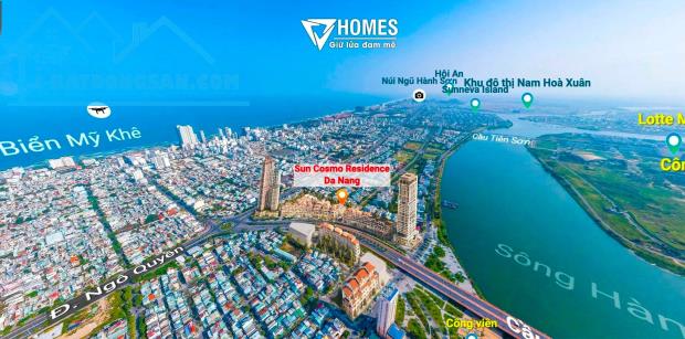 Sở hữu căn hộ cao cấp 2 phòng ngủ nằm trong tổ hợp dự án cao cấp nhất Đà Nẵng chỉ 2,5 tỷ - 3